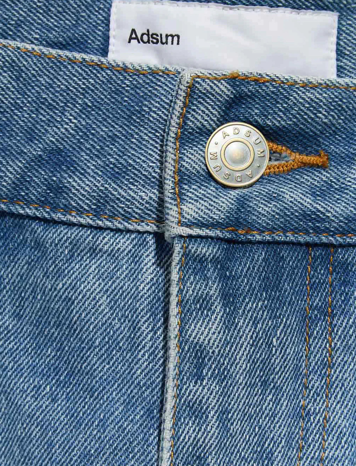 Adsum Relaxed Fit Denim Jean Bleached Wash