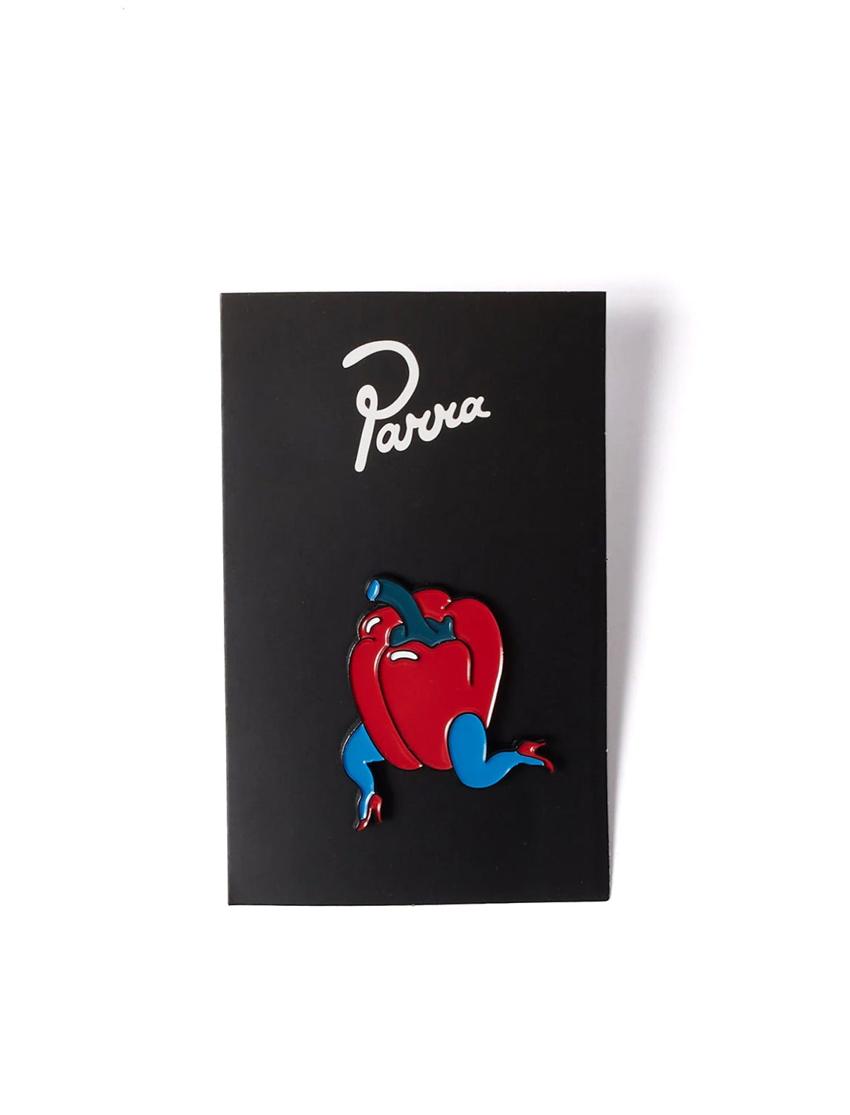 By Parra Bell Pepper Enamel Pin Badge Red