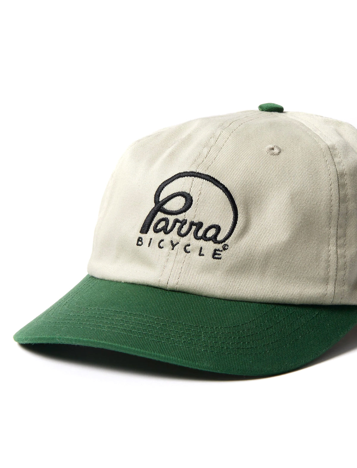 By Parra Bicycle Logo 6 Panel Cap Green