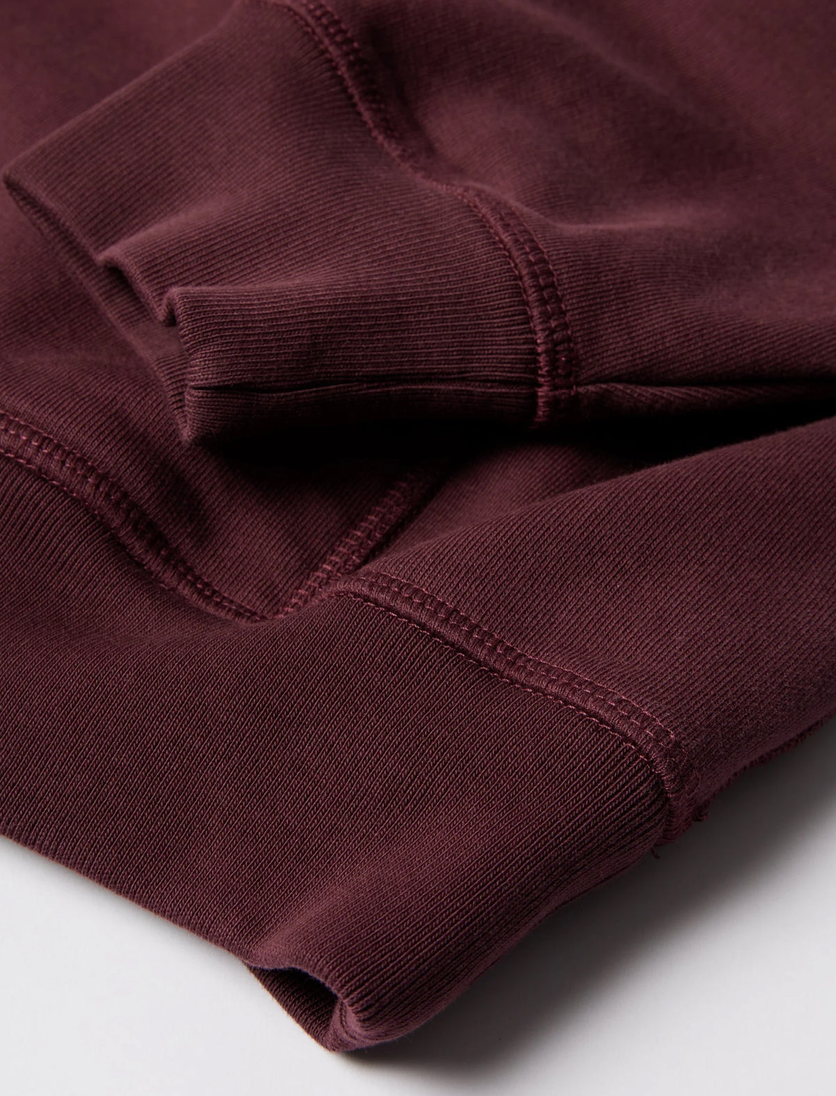 By Parra Crow Logo Hooded Sweatshirt Dark Burgundy