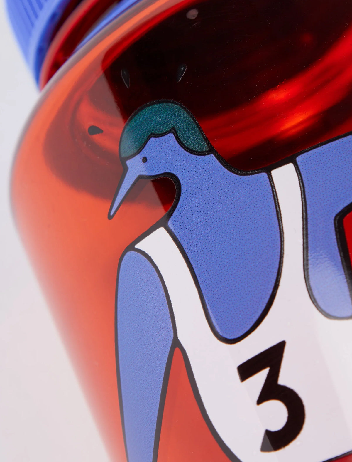 By Parra Nice and Normal Nalgene Bottle Red