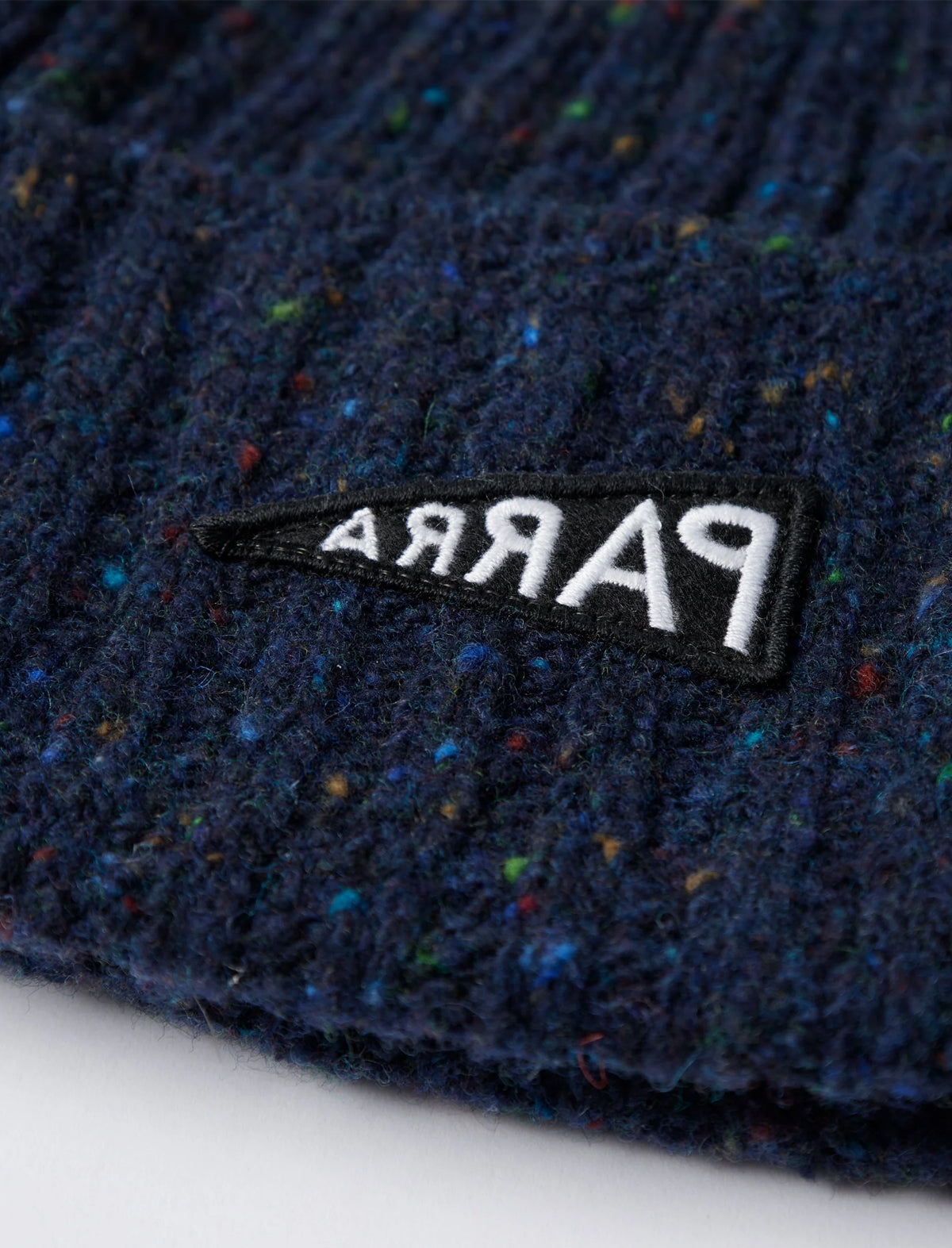 By Parra Reversed Flag Beanie Blue