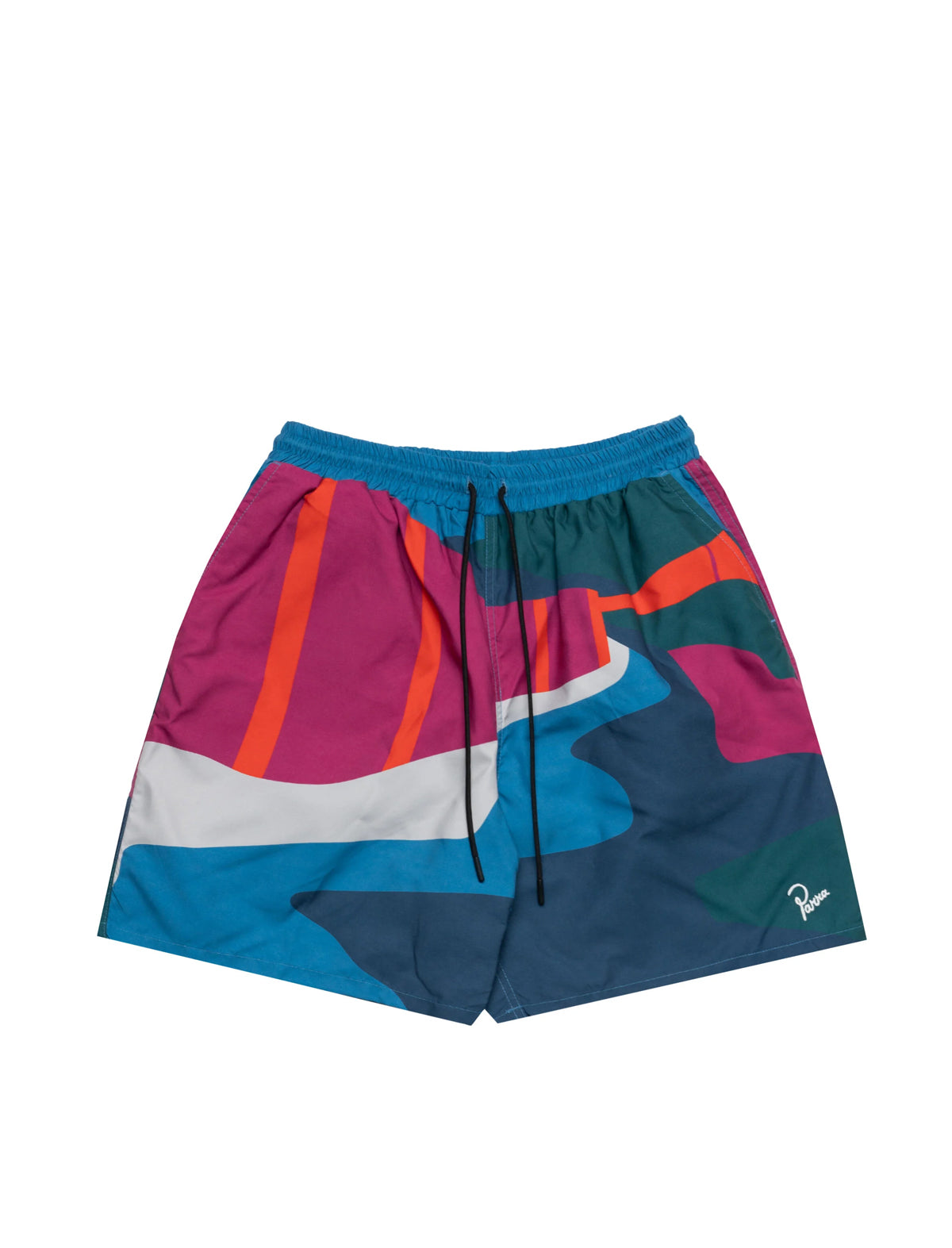 By Parra The Festival Fence Swim Shorts Blue