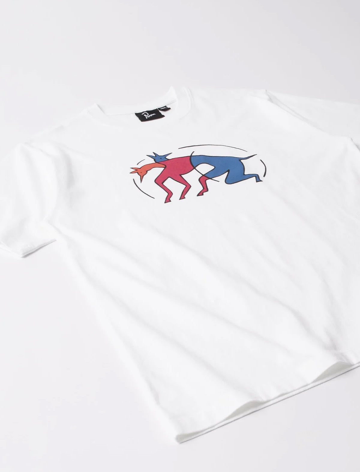 By Parra The Zoomies T-Shirt White
