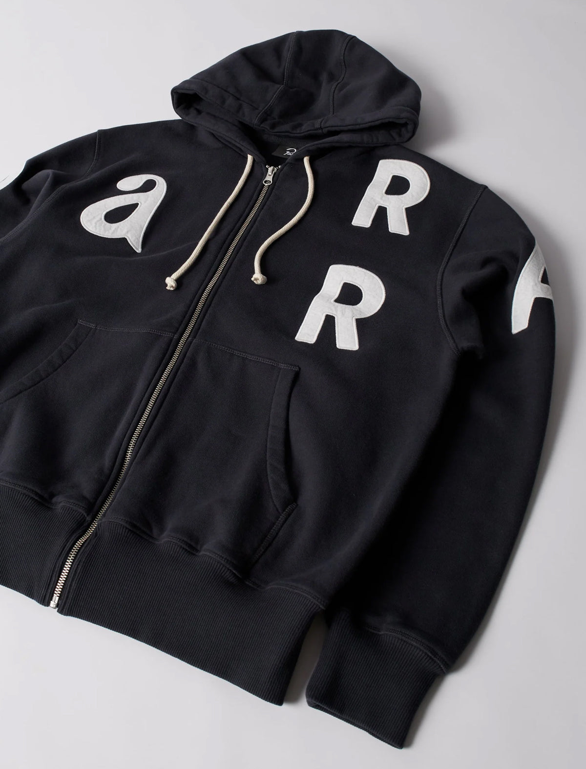 By Parra Word Salad Zip Hoodie Dark Navy