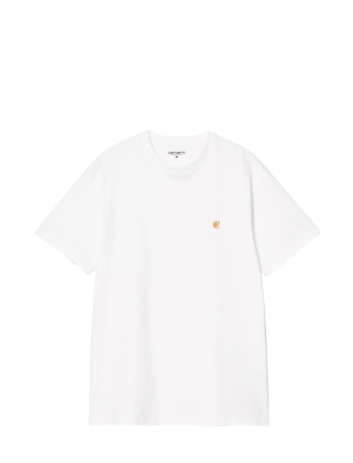 Carhartt WIP S/S Chase T-Shirt White/Gold