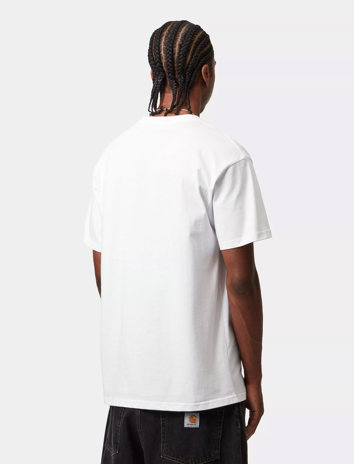 Carhartt WIP S/S Chase T-Shirt White/Gold