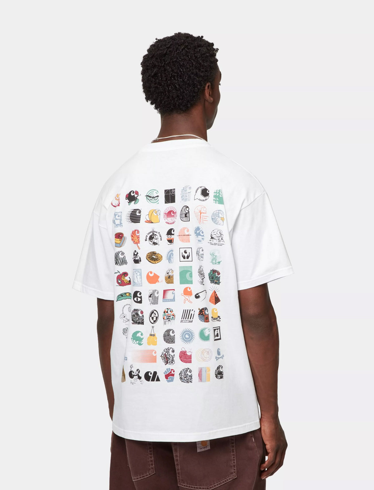 Carhartt WIP S/S Logo Archive T-Shirt White