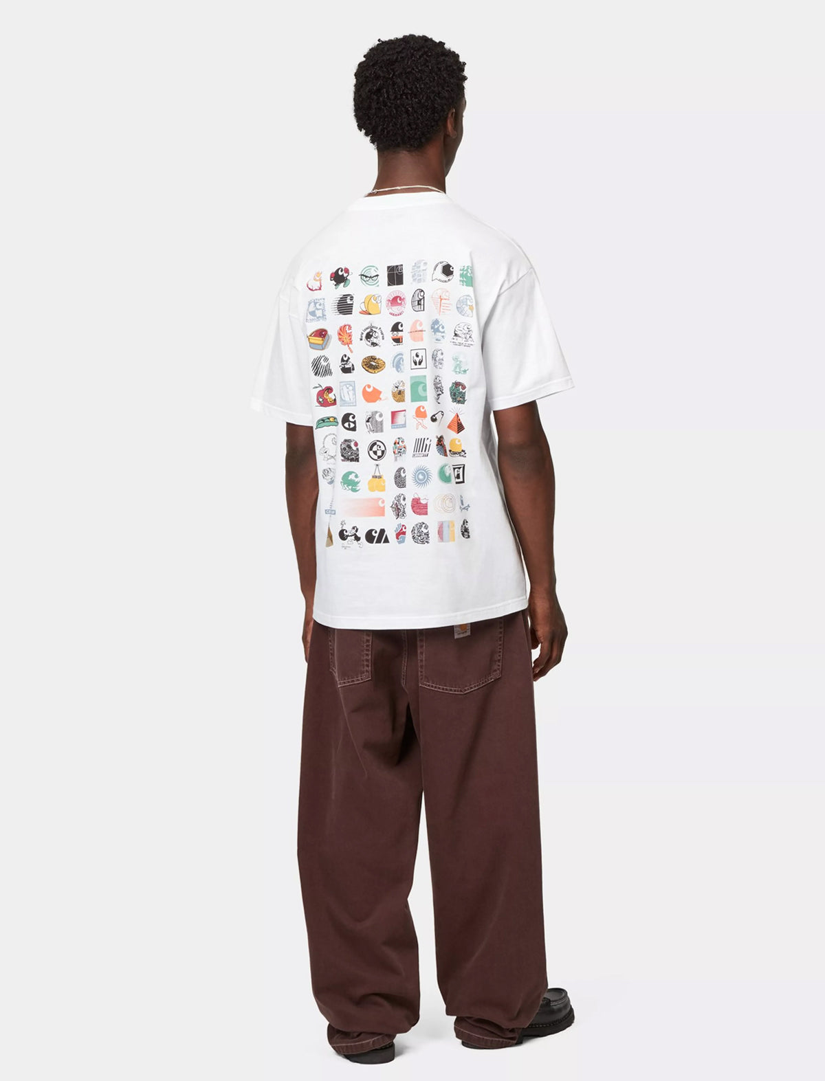 Carhartt WIP S/S Logo Archive T-Shirt White