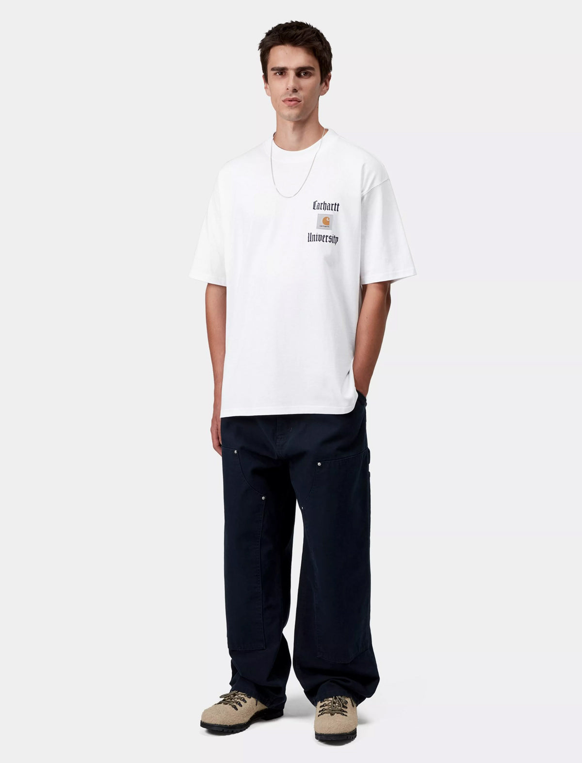 Carhartt WIP S/S Schooling T-Shirt White