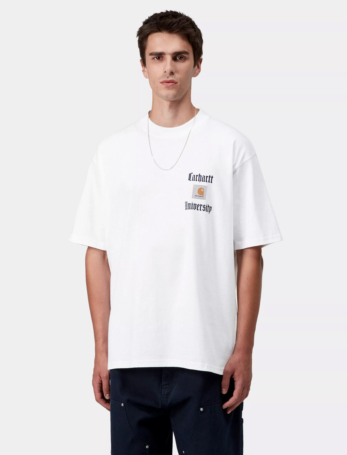 Carhartt WIP S/S Schooling T-Shirt White