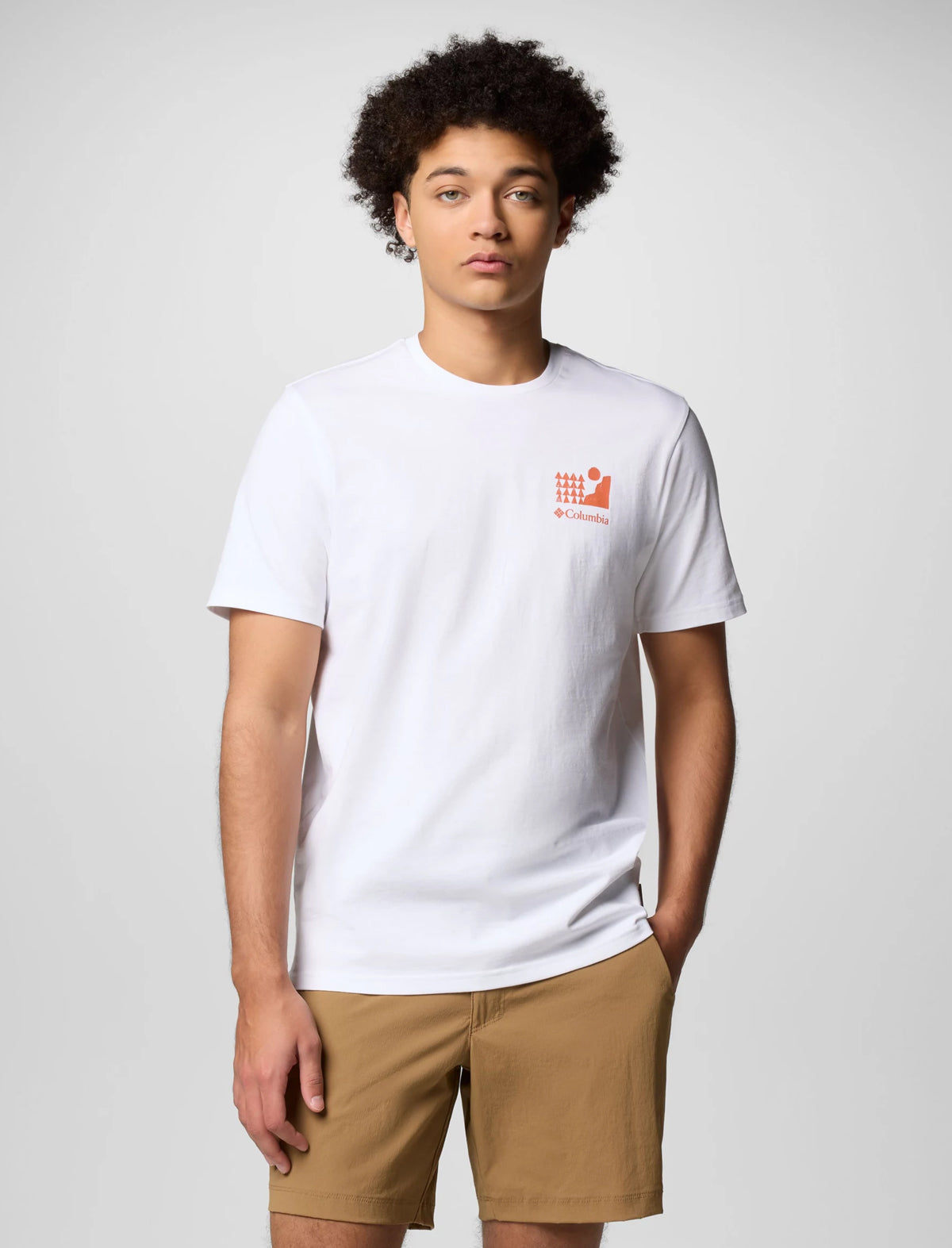 Columbia Explorers Canyon Explore Outdoors T-Shirt White