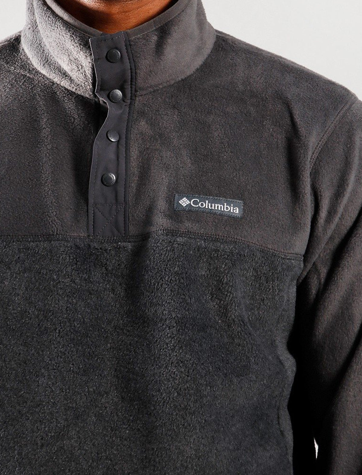 Columbia Steens Mountain Half Snap Fleece Charcoal Heather/Shark