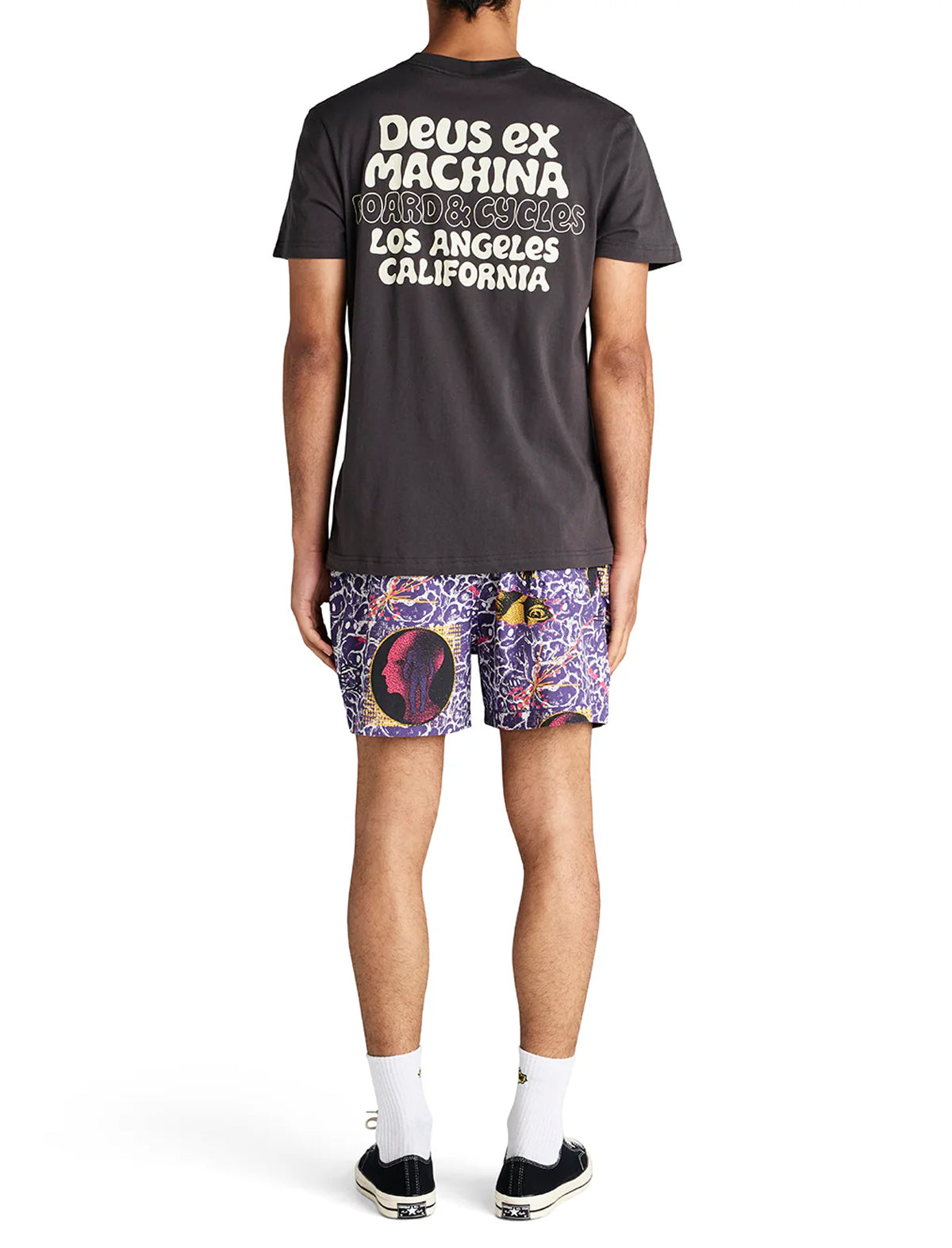 Deus Ex Machina Future History Boardshort (Mesh) Violet