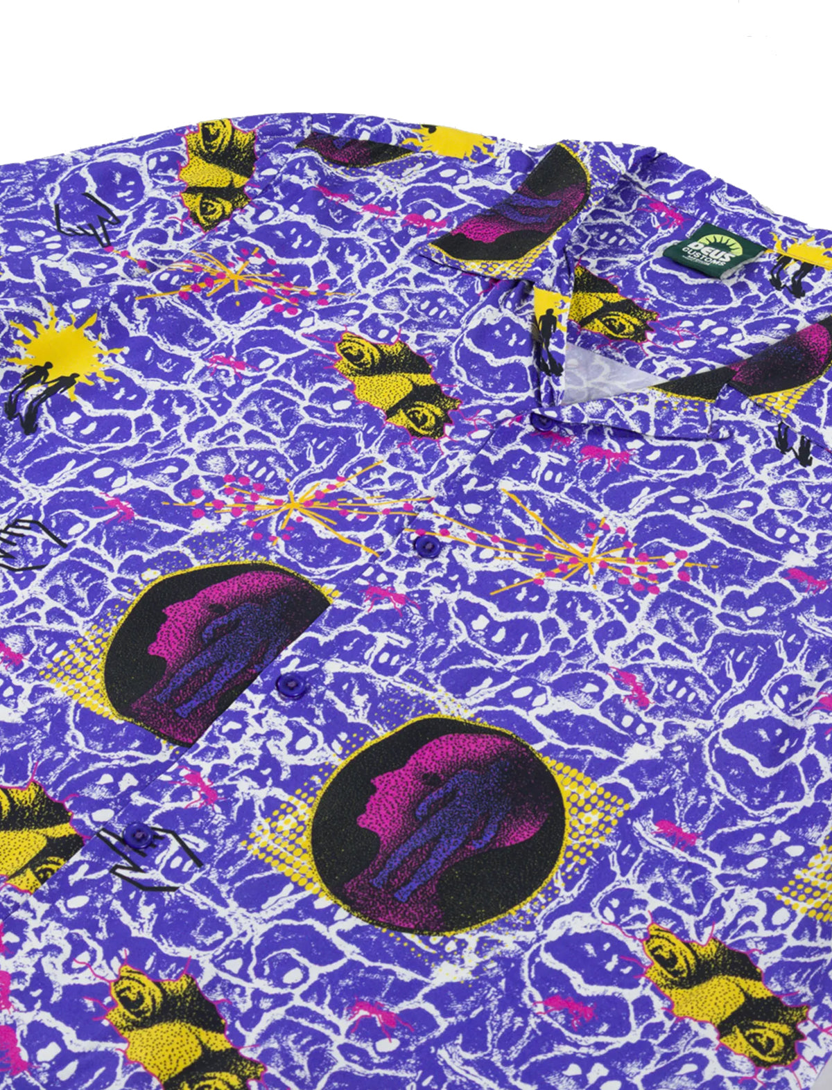 Deus Ex Machina Future History Shirt Violet