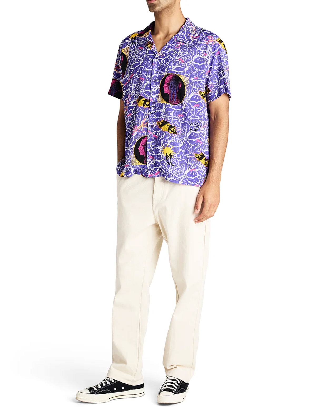 Deus Ex Machina Future History Shirt Violet