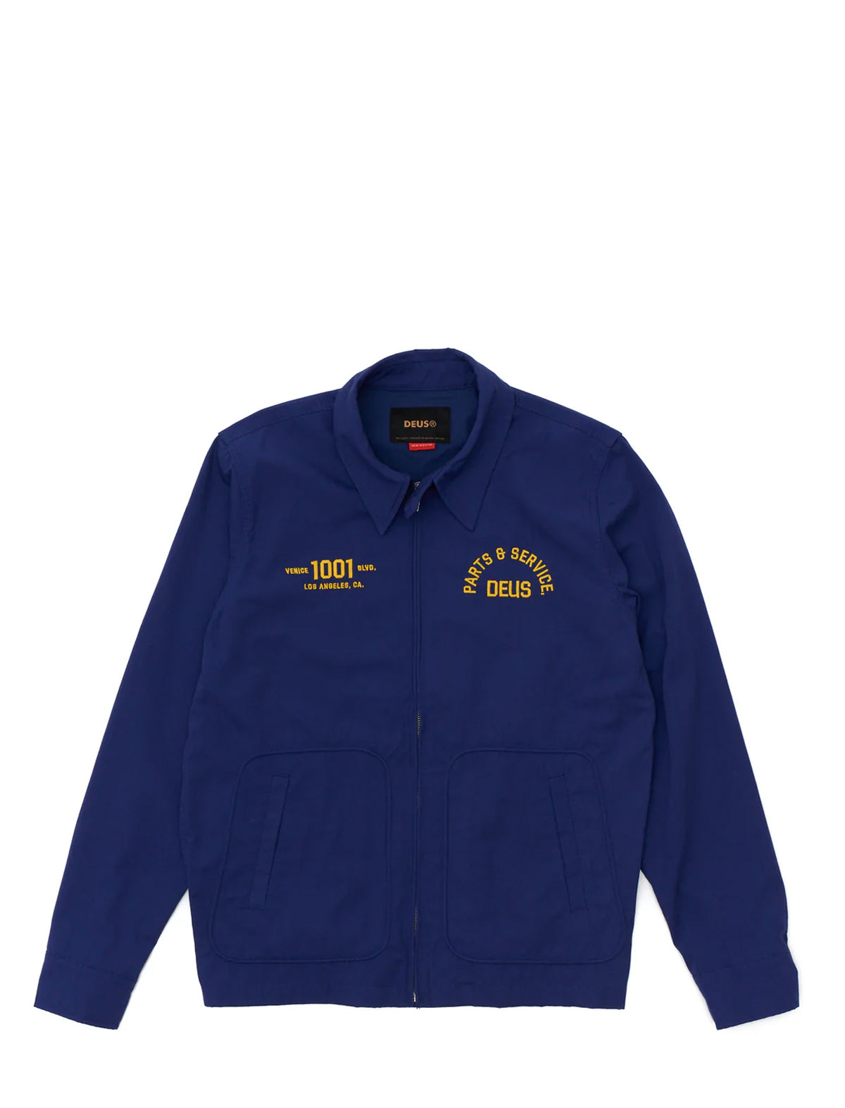 Deus Ex Machina Teller Drizzler Jacket Mechanic Blue