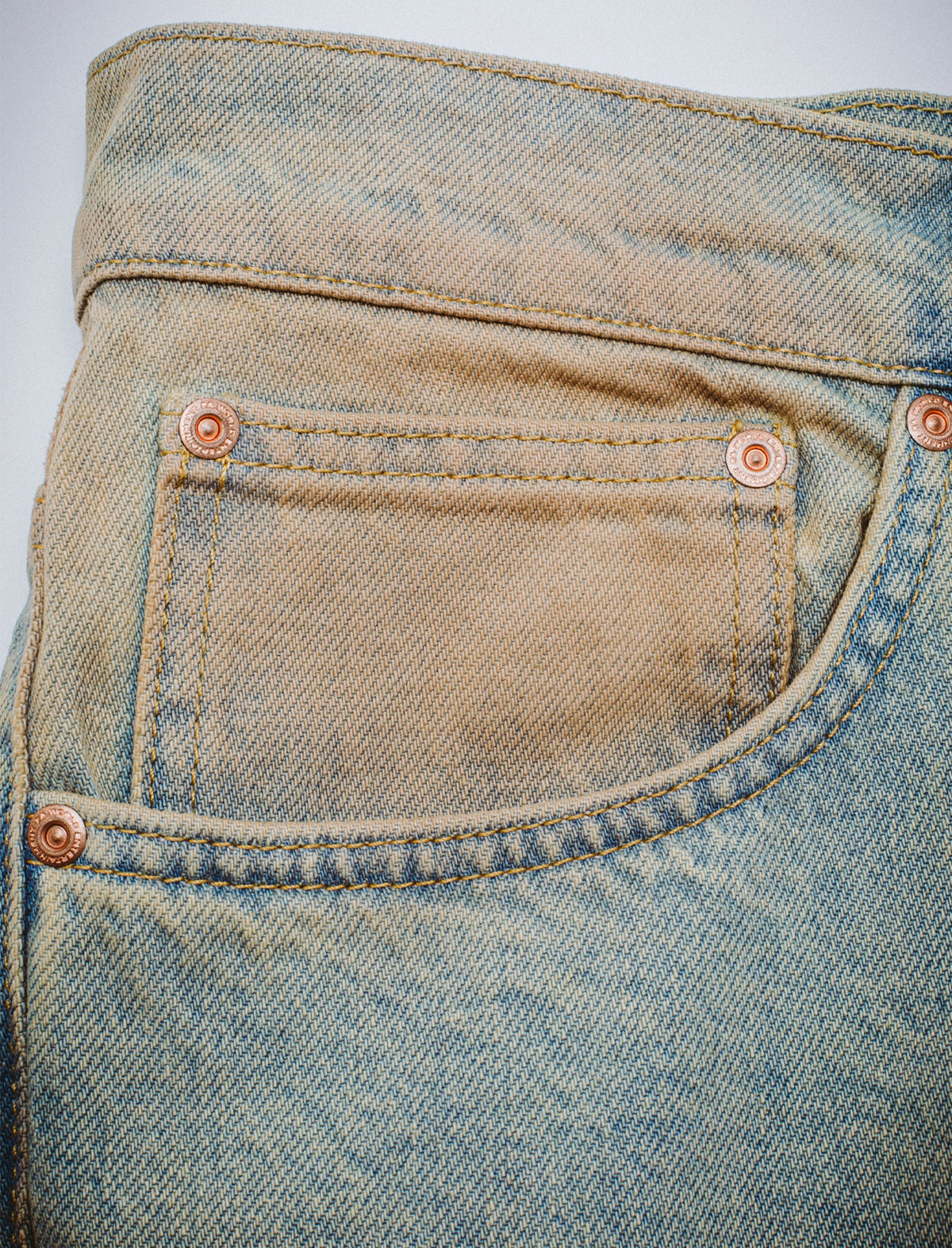 Fucking Awesome Fecke Washed Jeans Washed Blue