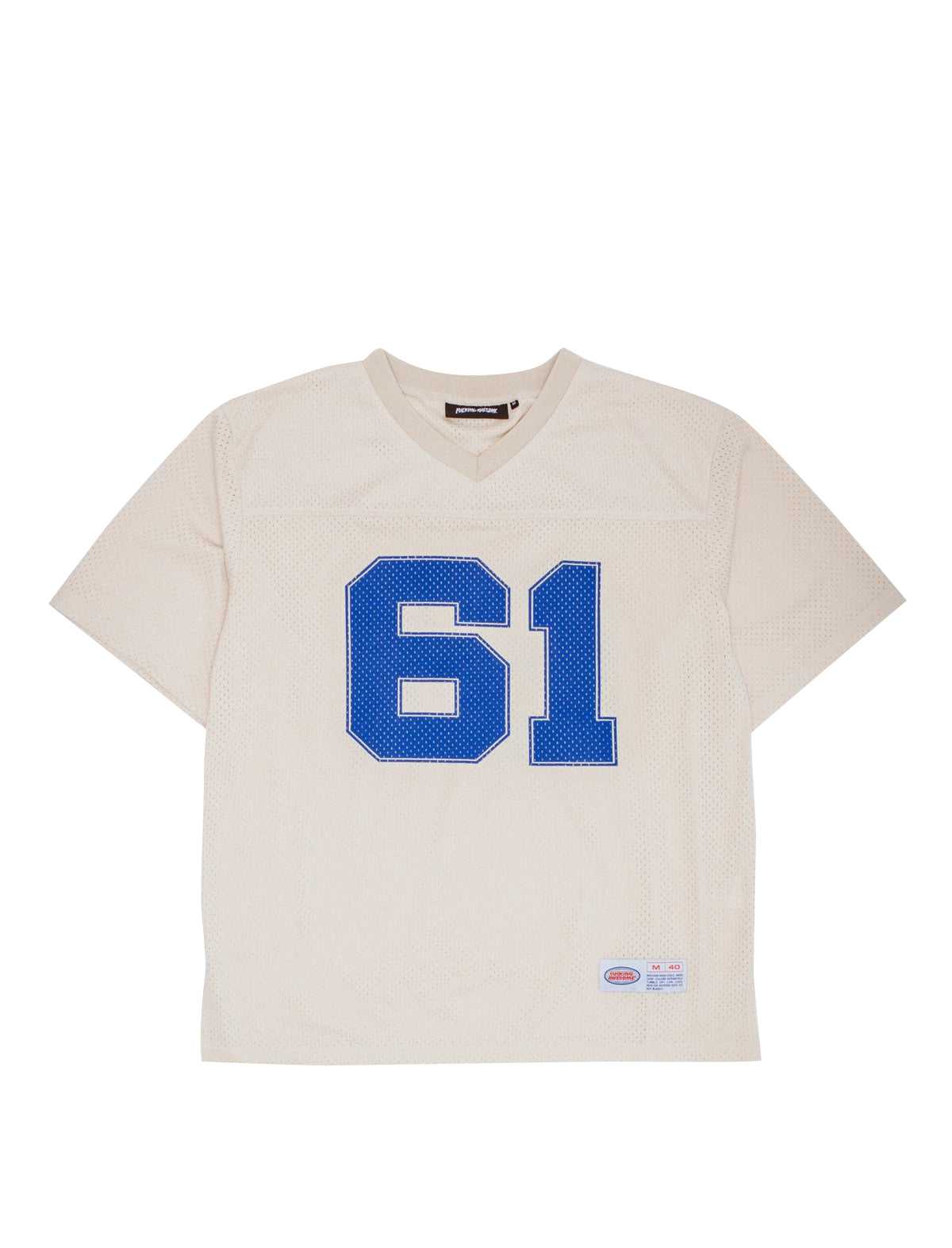 Fucking Awesome Stamp Logo Practice Jersey Cream
