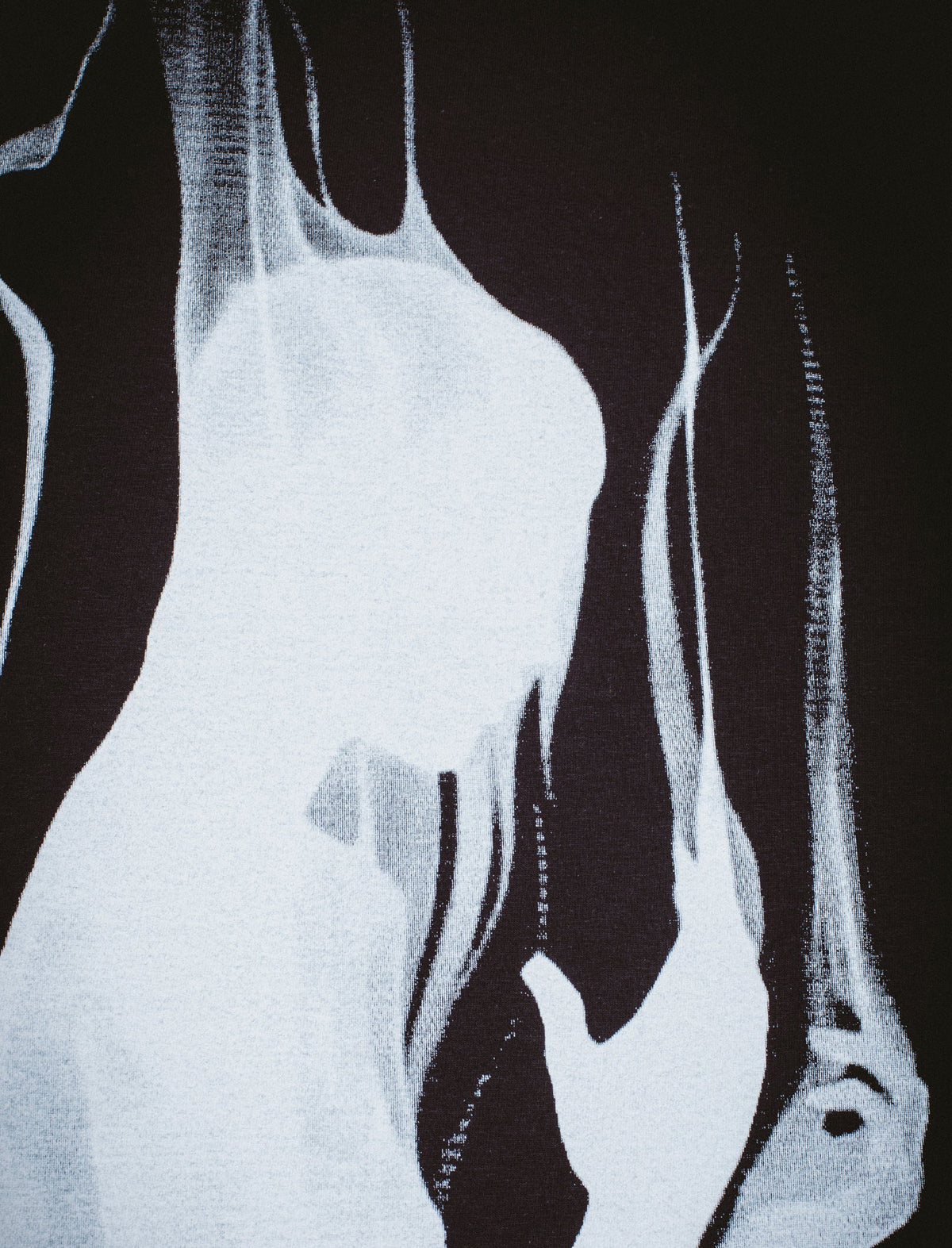 Fucking Awesome Vape Bath T-Shirt in Black Close Up of Graphic