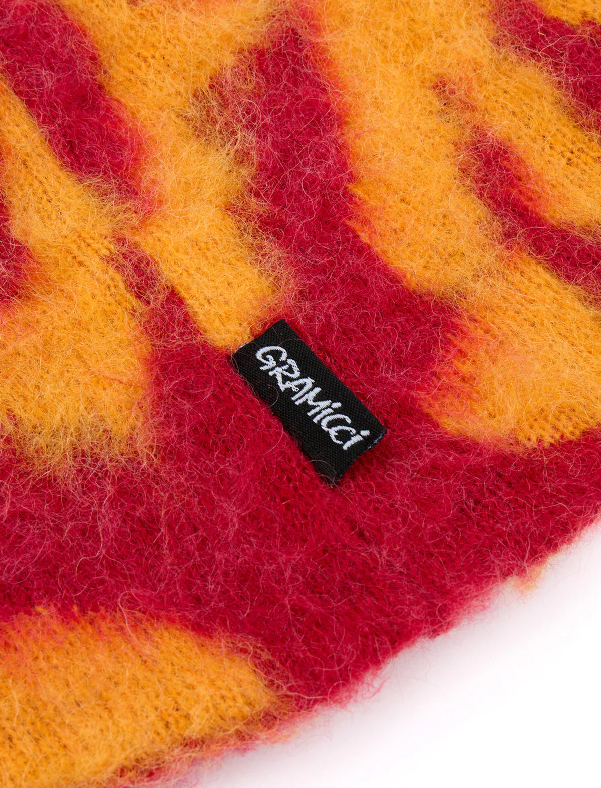 Gramicci Mohair Burly Runningman Beanie Burnt Orange
