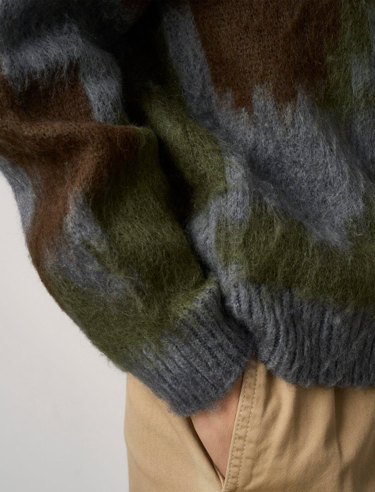 Gramicci Mohair Sweater Jungle Digi Camo