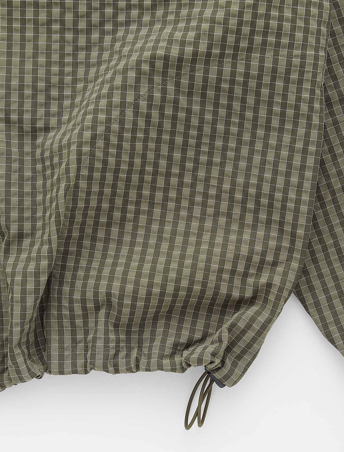 Gramicci Northside Plaid Hooded Jacket Olive