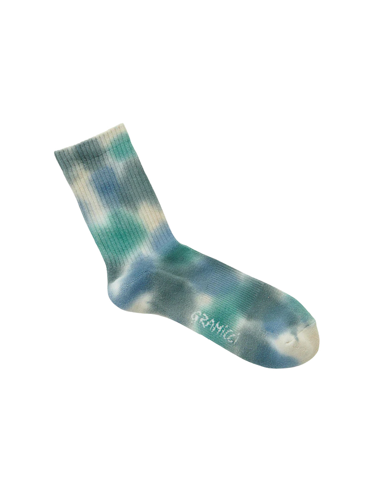 Gramicci Tie Dye Crew Socks Blue