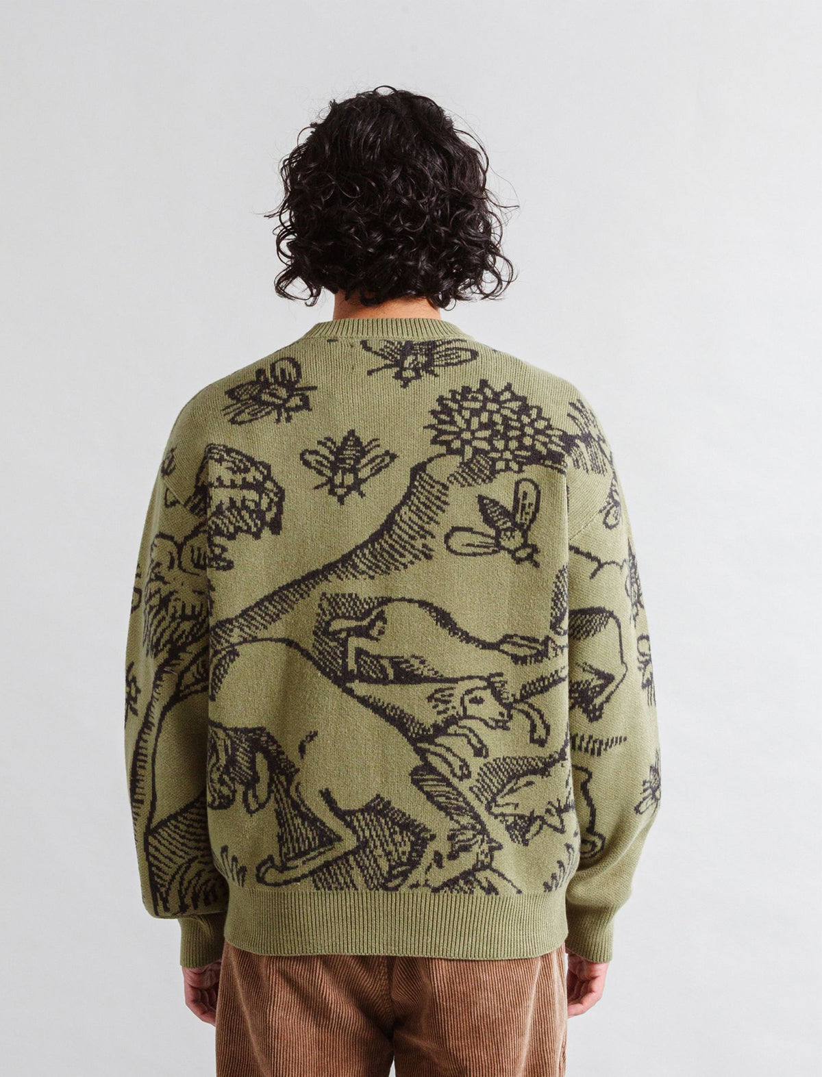 Heresy Plague Knit Sweater Green