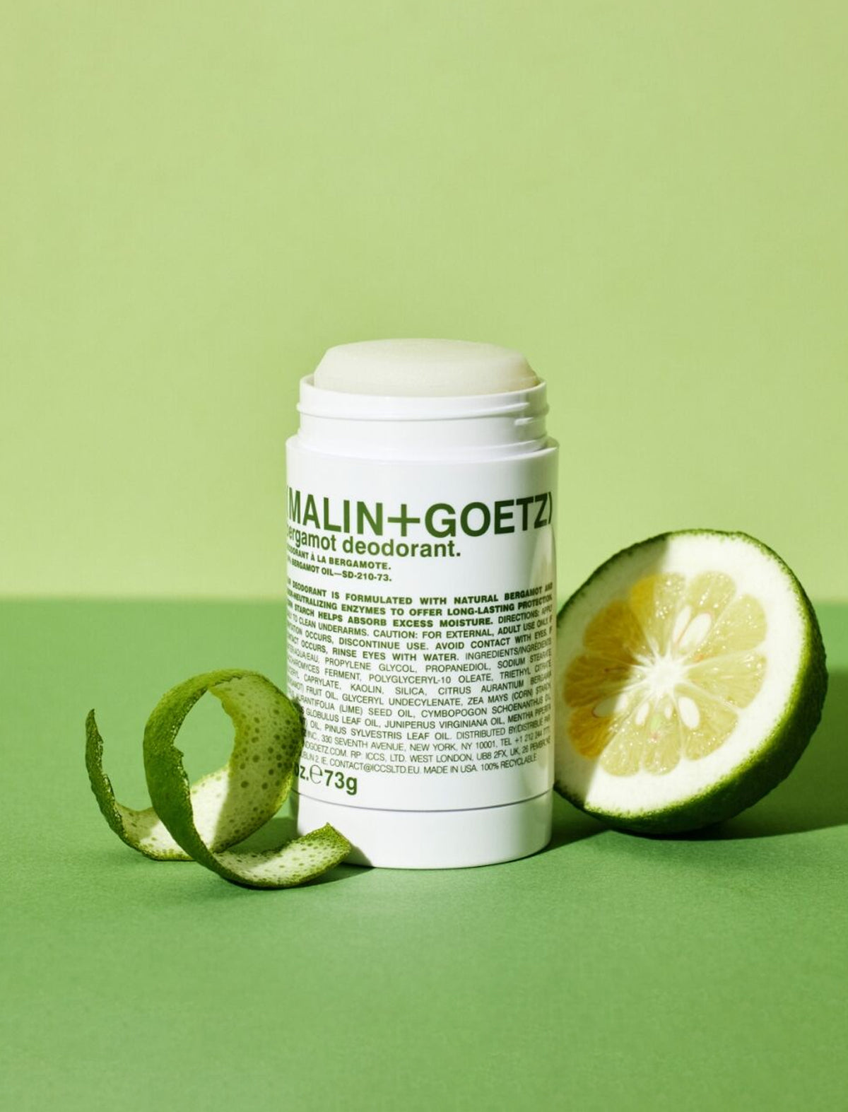 MALIN+GOETZ Bergamot Deodorant 73g
