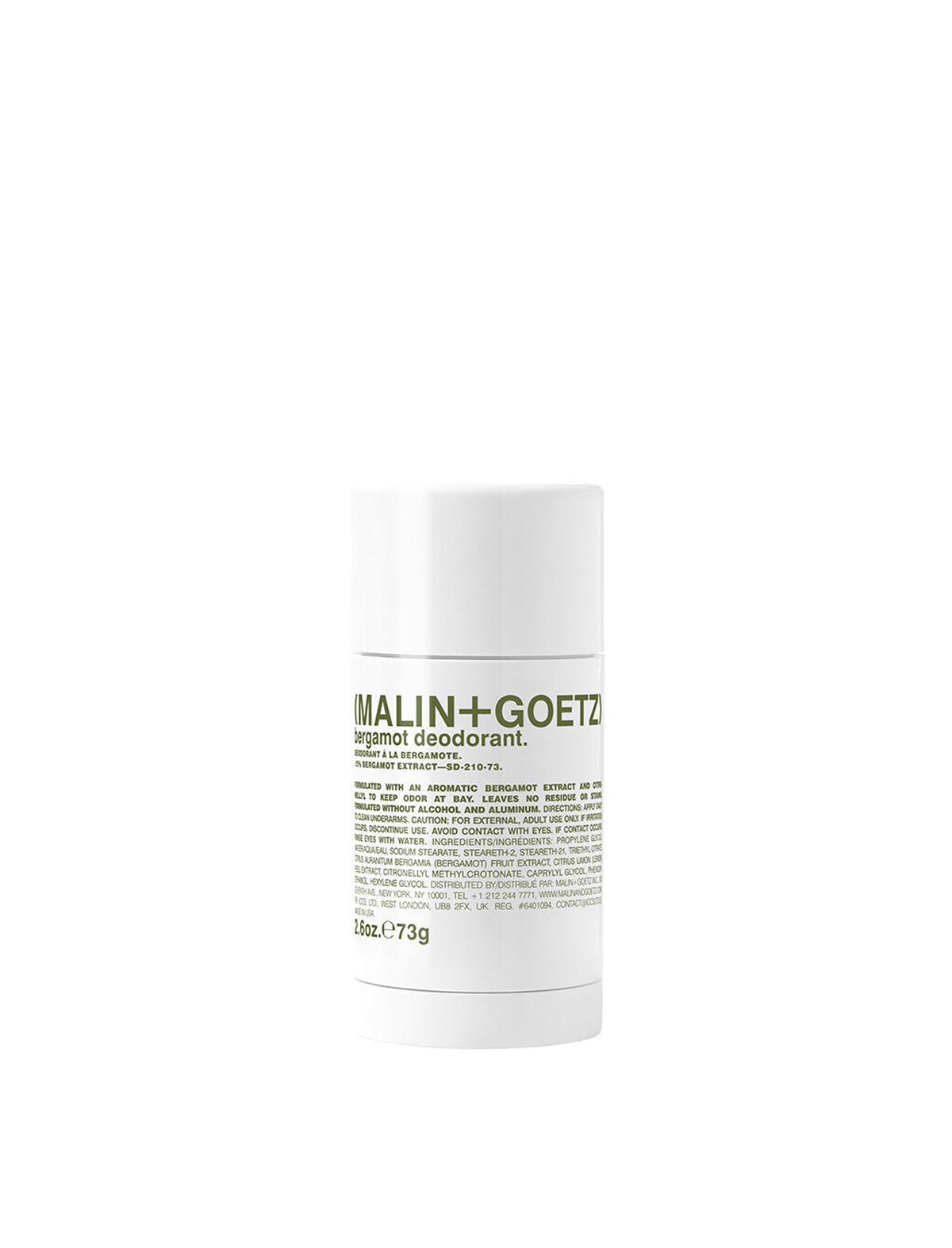 MALIN+GOETZ Bergamot Deodorant 73g