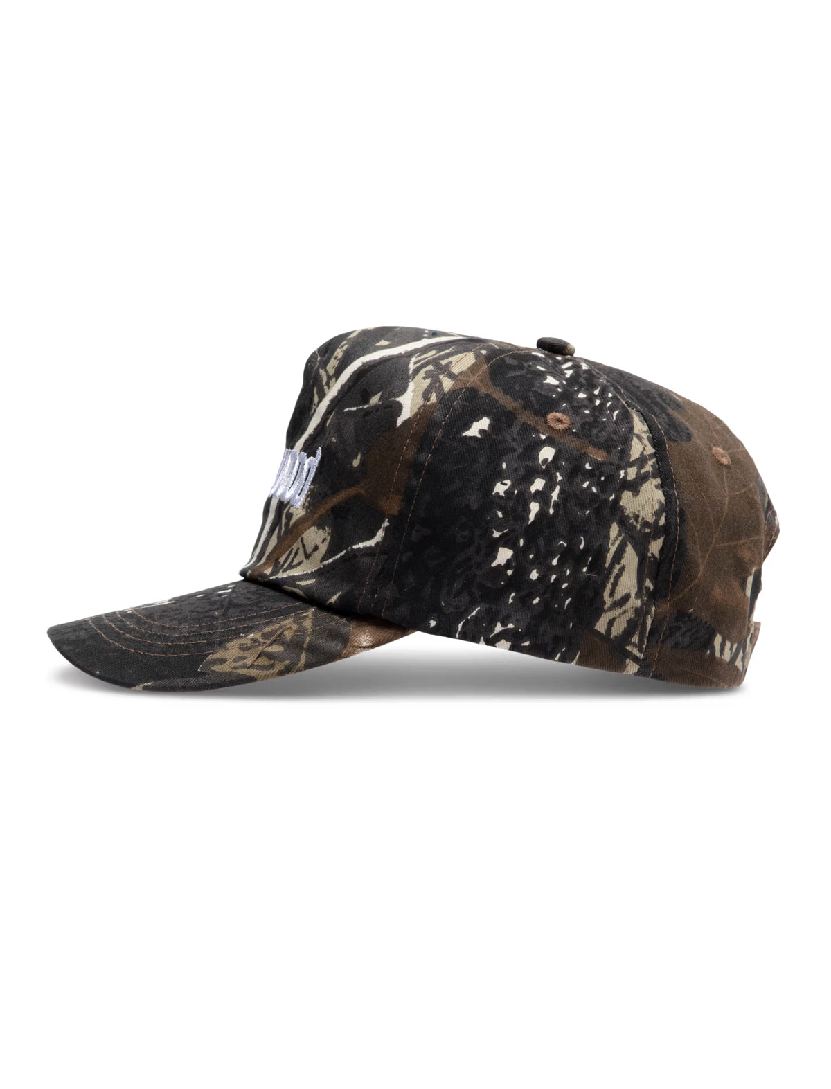 Metalwood Logo 5 Panel Cap Real Leaf Camo
