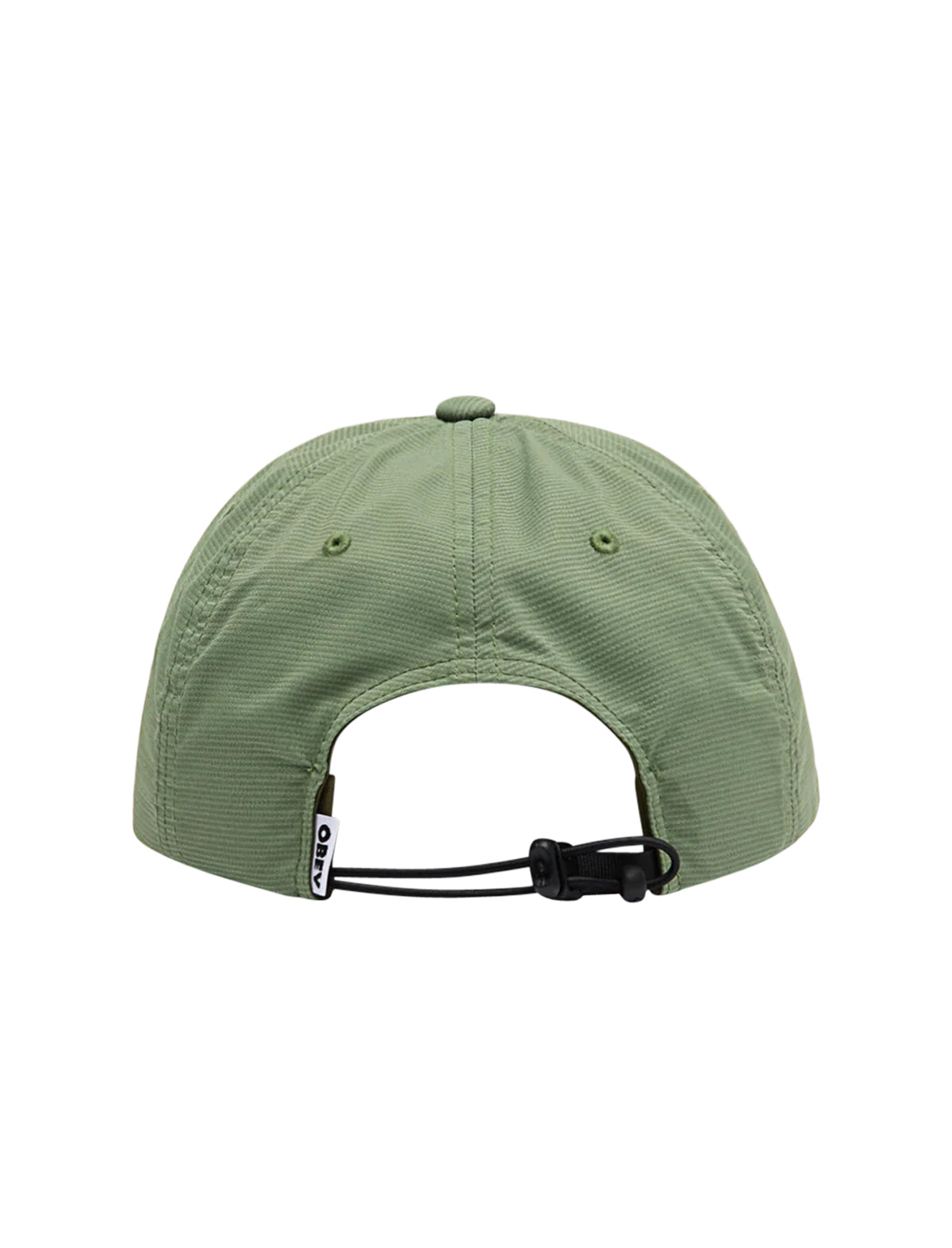 Obey Miles 5 Panel Strapback Cap Olive