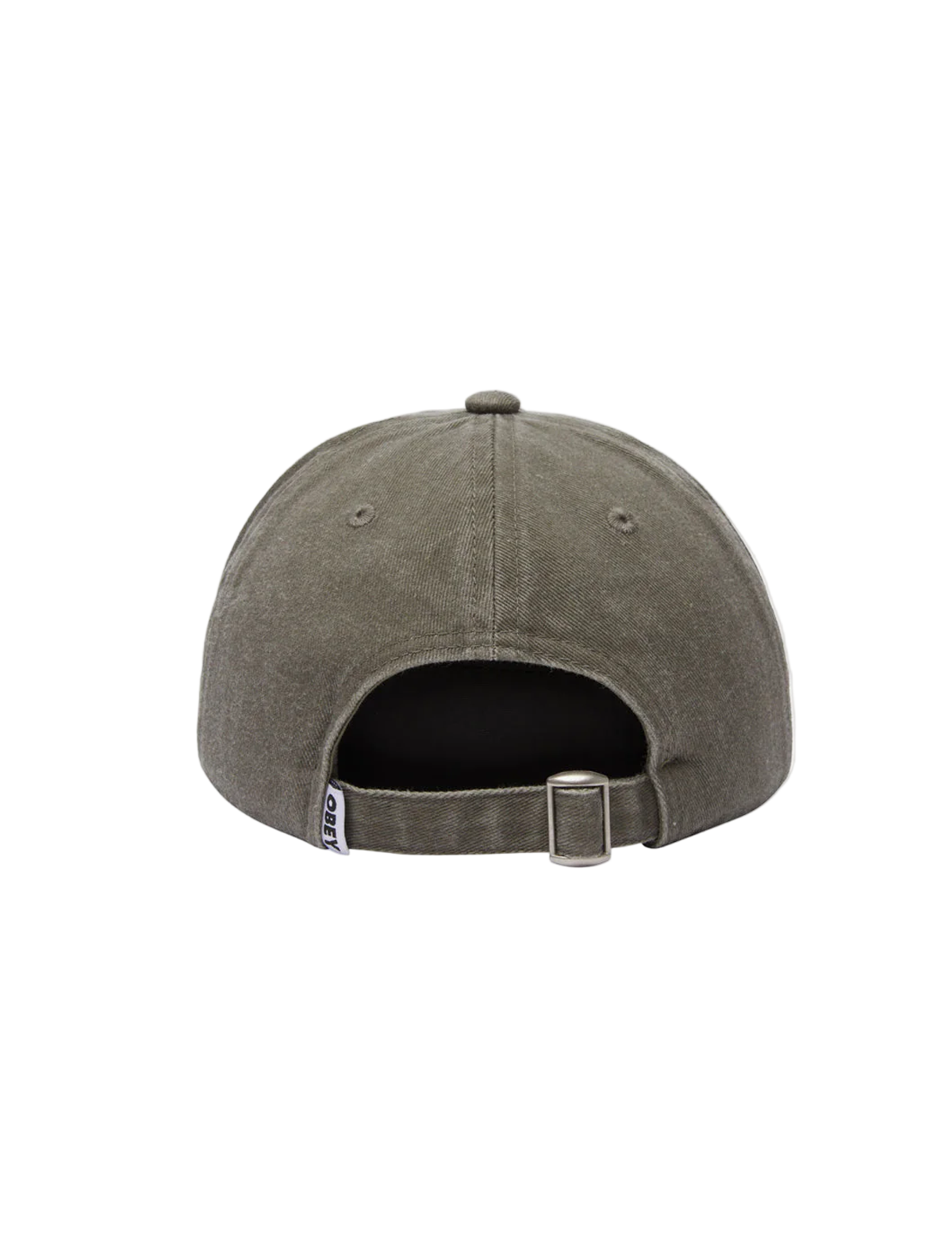 Obey Pigment Nova 6 Panel Velcro Back Cap Olive