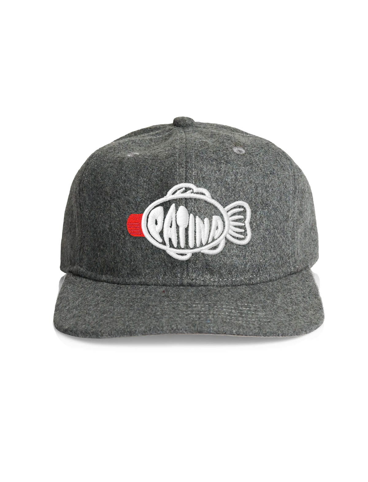 Patina Soy Sauce Fish Wool Cap Steel