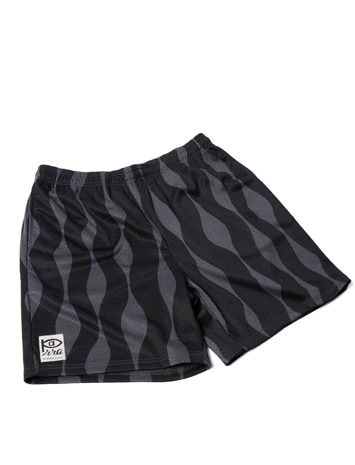 By Parra Waved Mesh Shorts