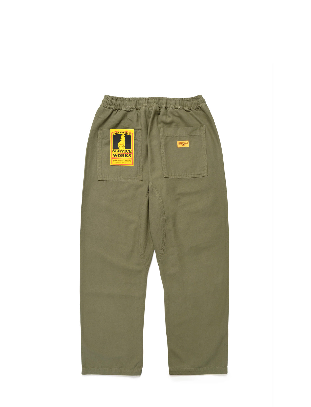 Service Works Canvas Chef Pant Olive