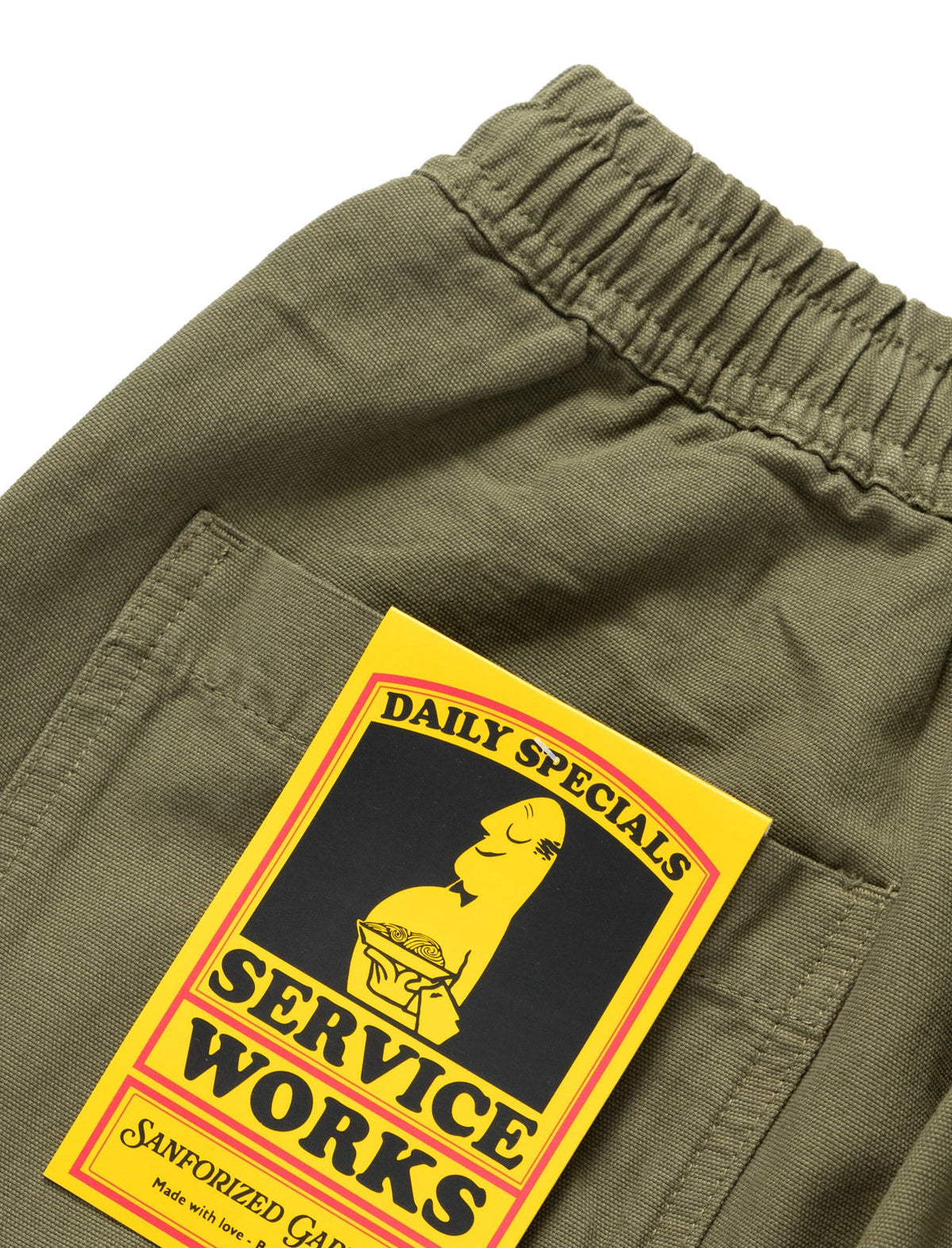Service Works Canvas Chef Pant Olive