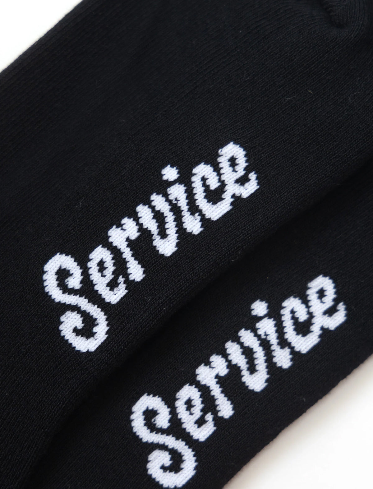 Service Works Knife & Fork Socks Black
