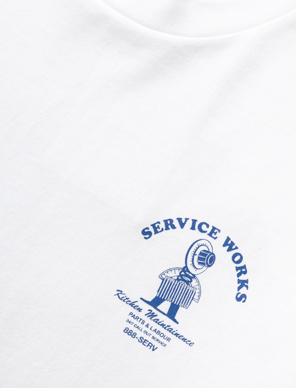 Service Works Maintenance T-Shirt White
