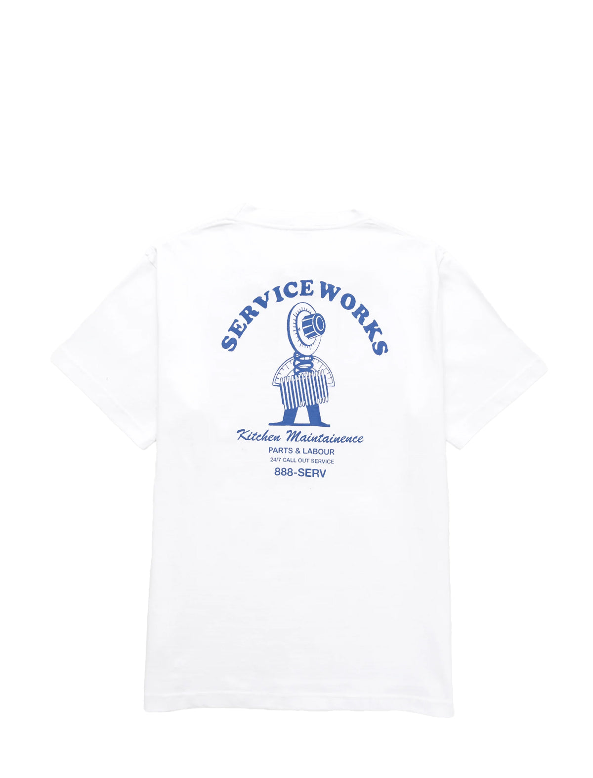Service Works Maintenance T-Shirt White