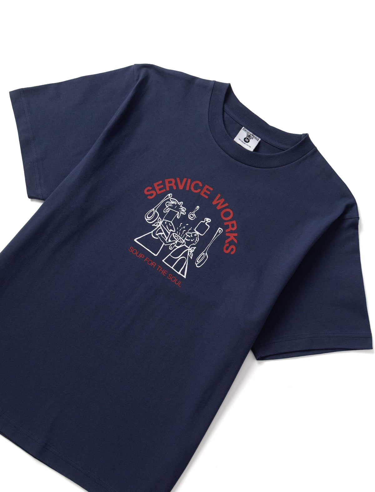 Service Works Soup for the Soul T-Shirt Navy