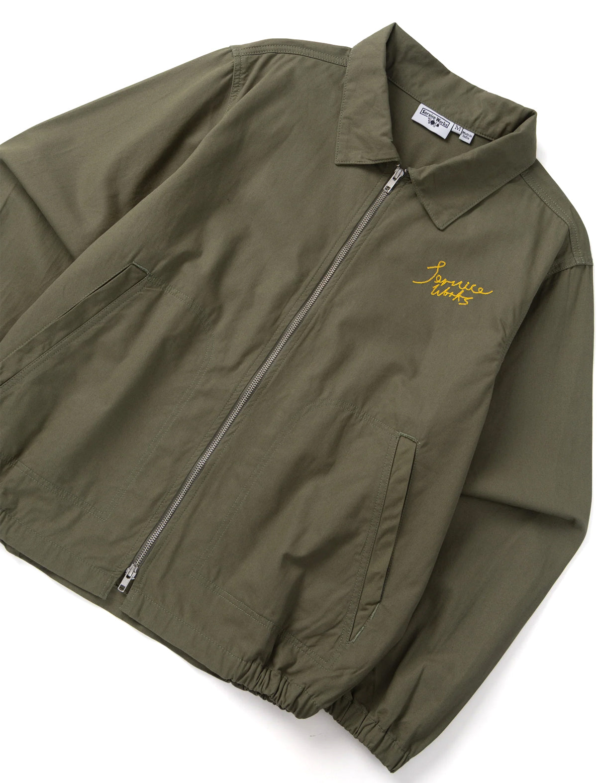 Service Works Twill Work Jacket Olive