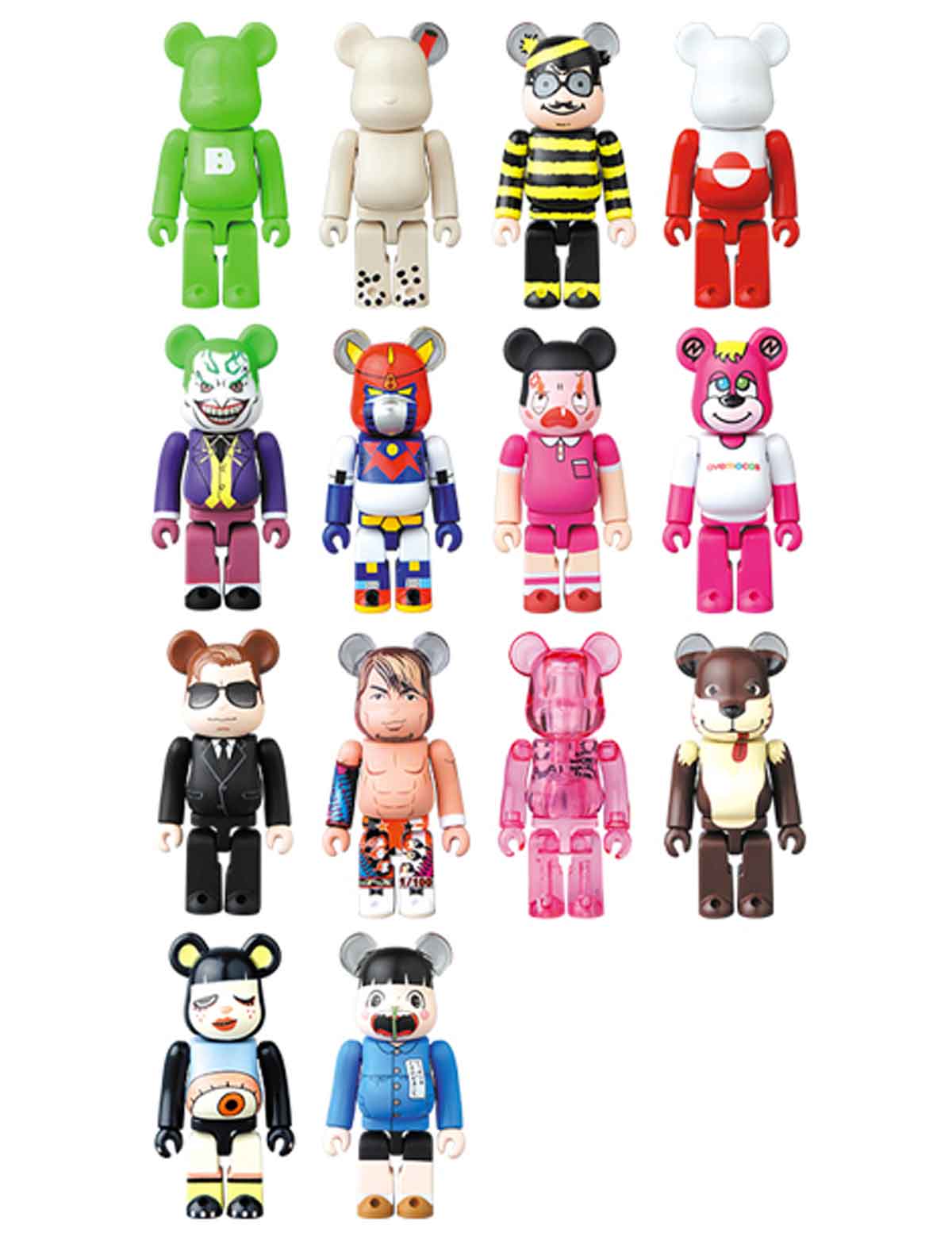 Medicom Bearbrick Series 38 100% Blind Box