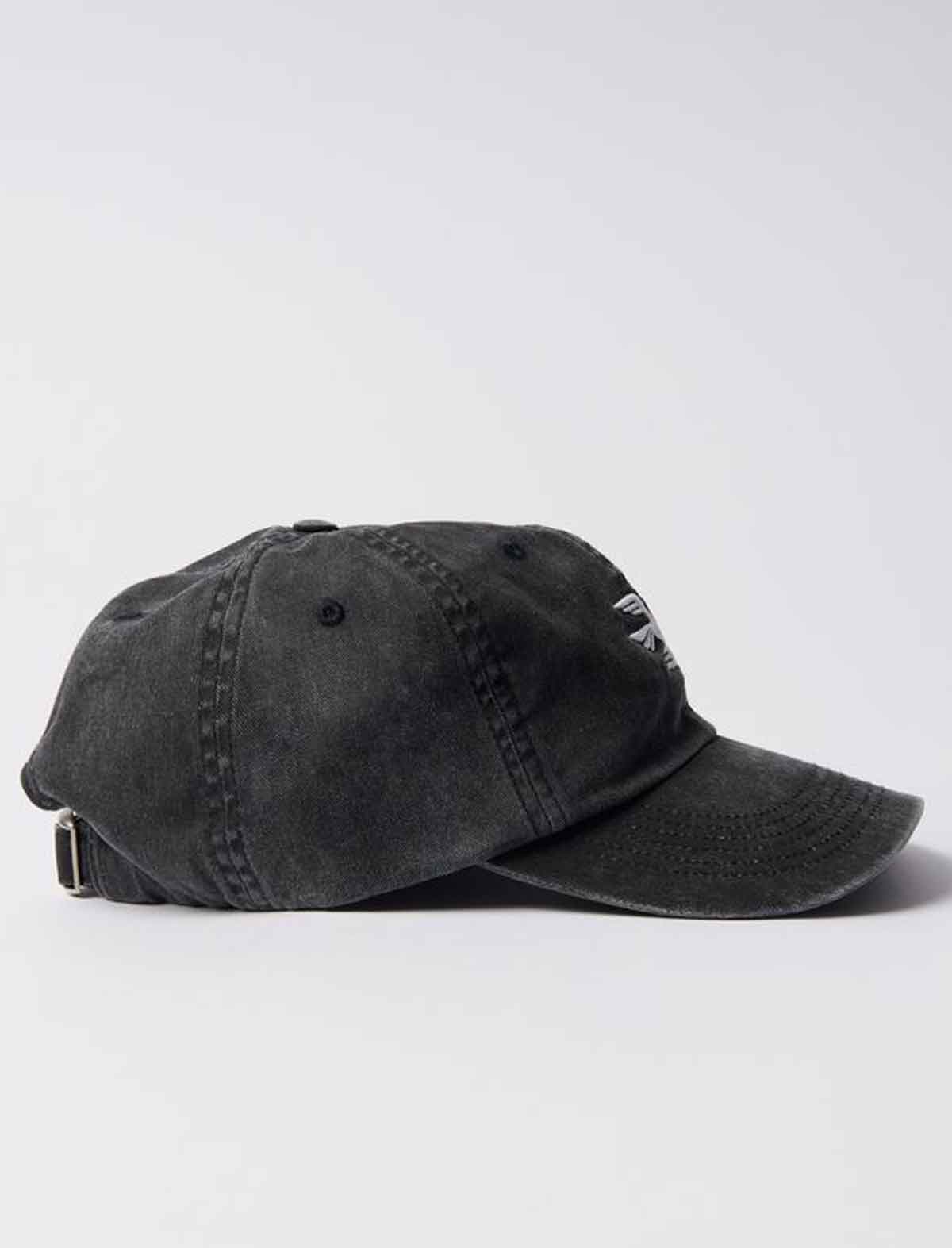 By Parra Infinite 6 Panels Black baseball cap on a white background