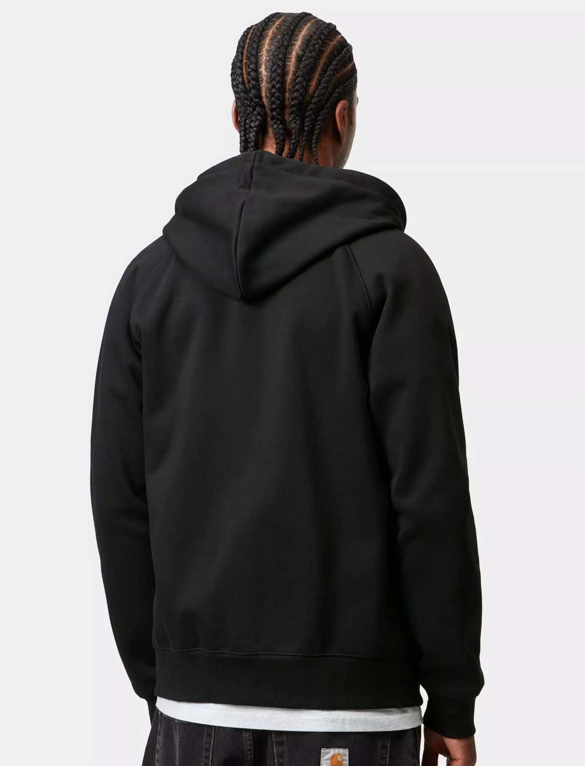 Carhartt WIP Hooded Chase Jacket Black/Gold