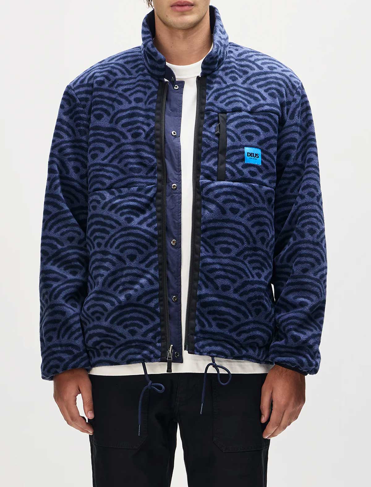 Deus Ex Machina Reversible Deck Jacket Navy