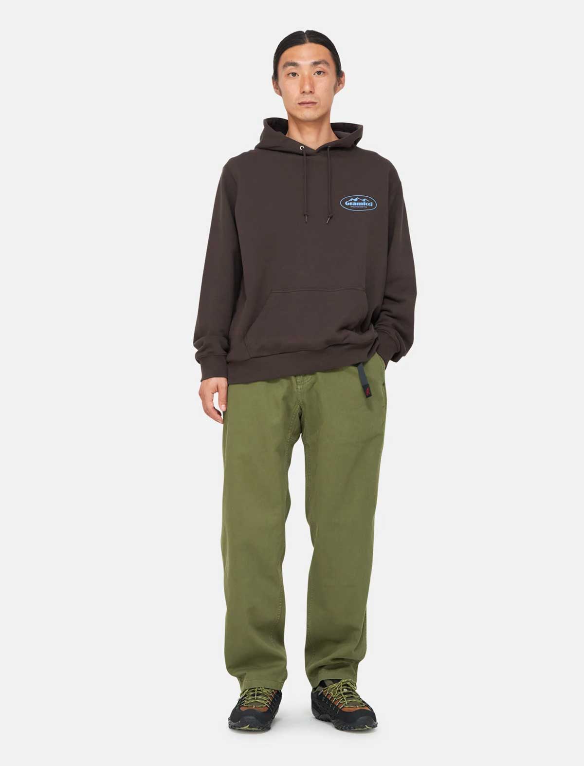 Gramicci G Pant Olive model worn