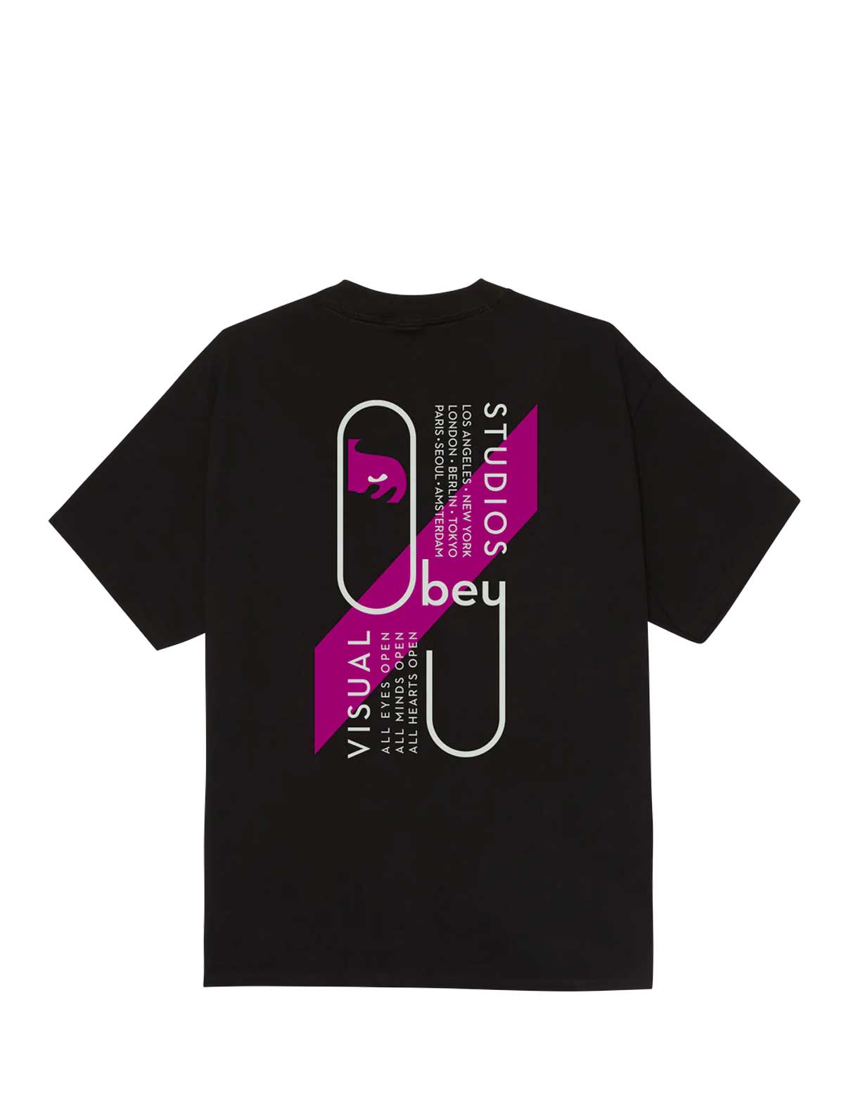 Obey Visual Studios T-Shirt Back Print