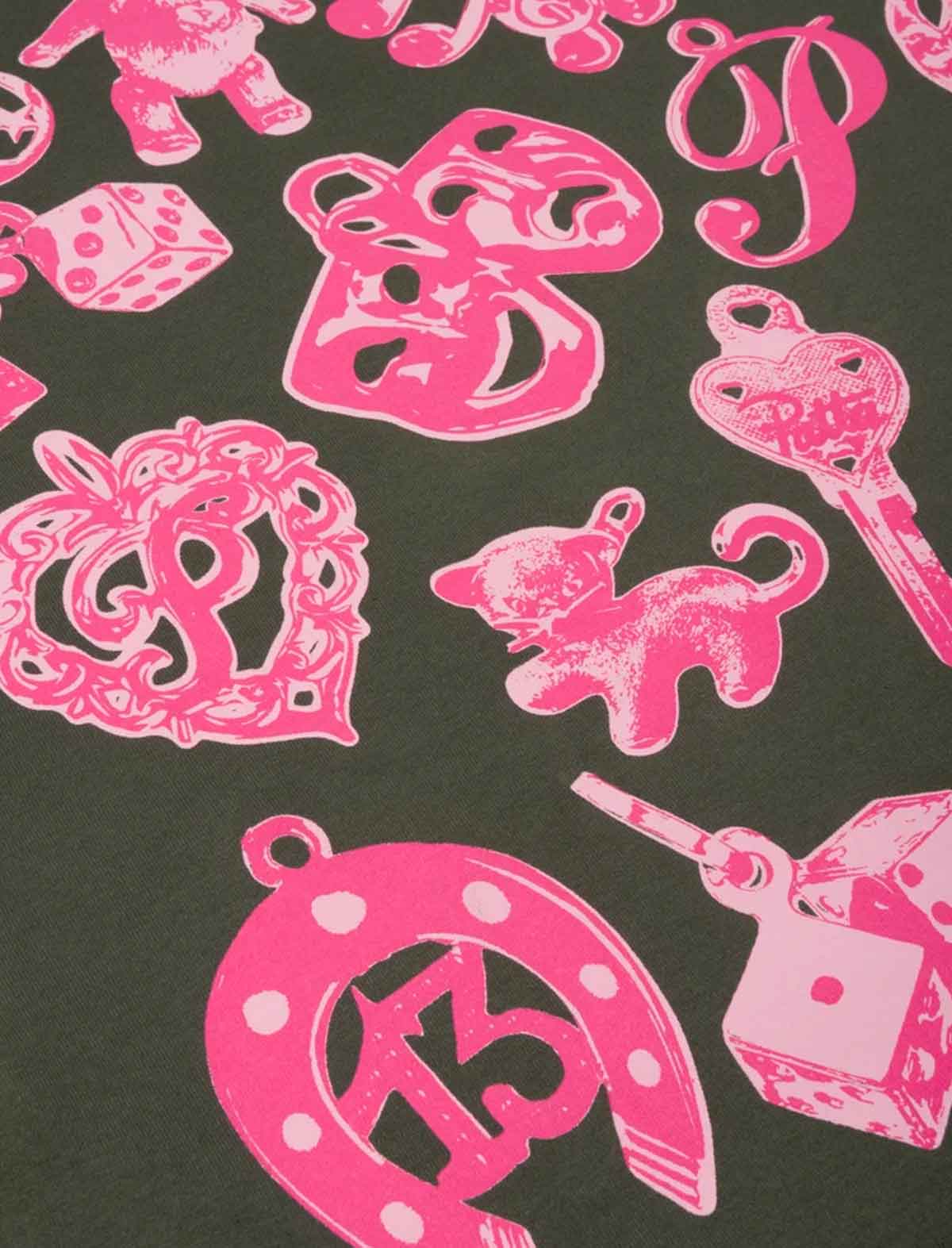 Patta Charm T-Shirt Climbing Ivy detail